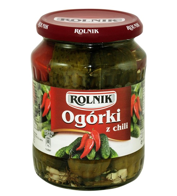 ROLNIK OGÓRKI Z CHILI 650g/330g (6)