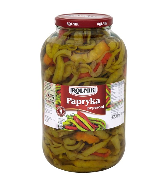 ROLNIK PAPRYKA PEPERONI 4000g/2000g słój