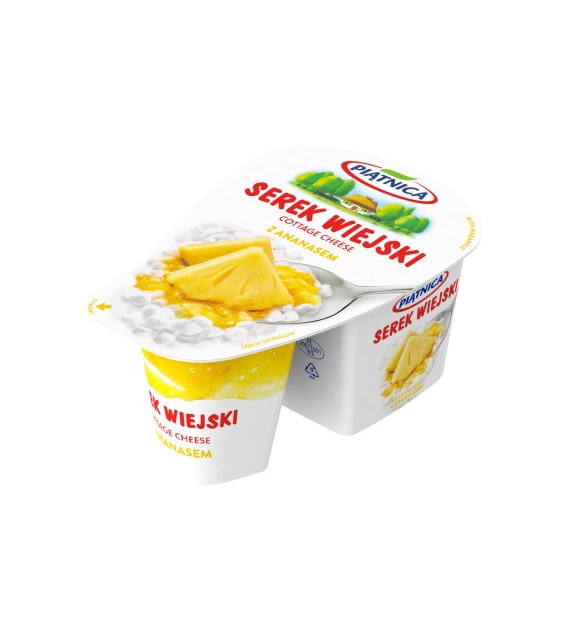 PIĄTNICA SEREK WIEJSKI OW ANANAS 150g/9