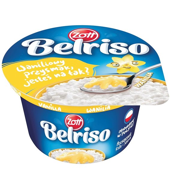 ZOTT BELRISO SPECJAL 200g/12 czekolada/wanilia