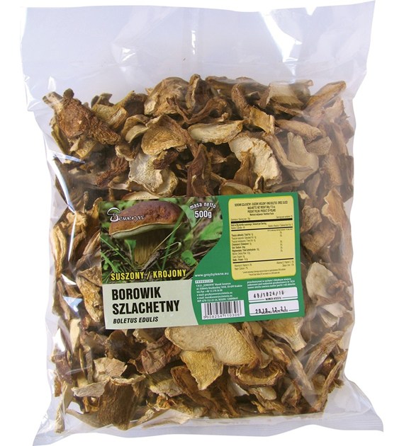 SEWERYN GRZYBY SUSZONE KROJONE BOROWIK 500g/10