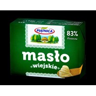 PIĄTNICA MASŁO WIEJSKIE 83% 200g/30