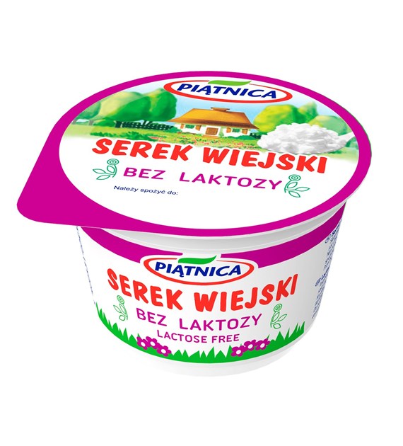 PIĄTNICA SEREK WIEJSKI B/LAKTOZY 200g/12