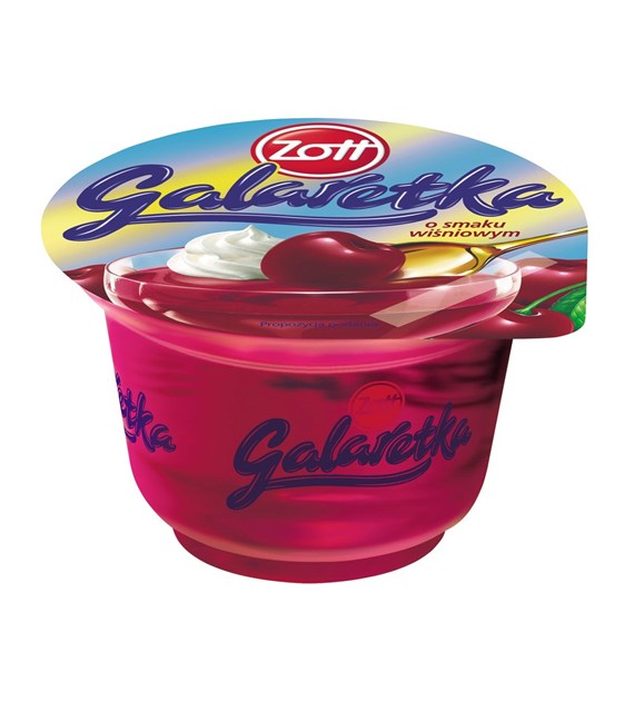 ZOTT GALARETKA WIŚNIA 175g/12
