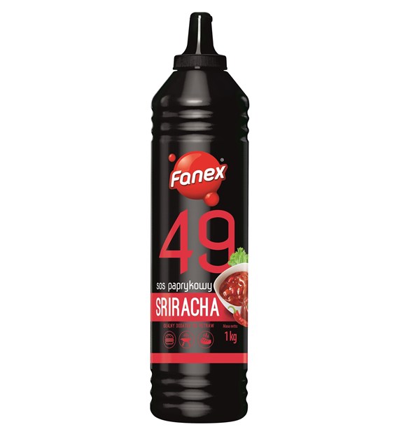FANEX SOS PAPRYKOWY SRIRACHA 1kg/4 butelka
