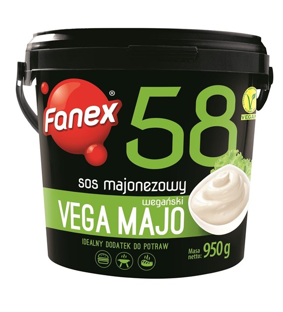 FANEX SOS MAJONEZOWY WEGAŃSKI VEGAMAJO 950g/1