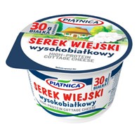 PIĄTNICA SEREK WIEJSKI WYSOKOBIAŁKOWY 200g/12