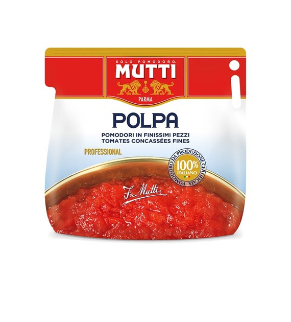DEVELEY MUTTI POMIDORY DROBNO KROJONE POLPA 5kg/2