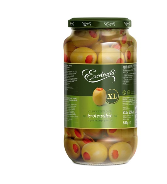 DEVELEY OLIWKI ZIELONE Z PASTĄ PAPRYKO 910g/550g/6