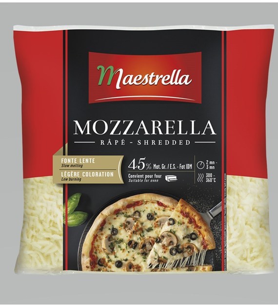 EURIAL MOZZARELLA MAESTRELLA WIÓRY 45% 2,5kg/4