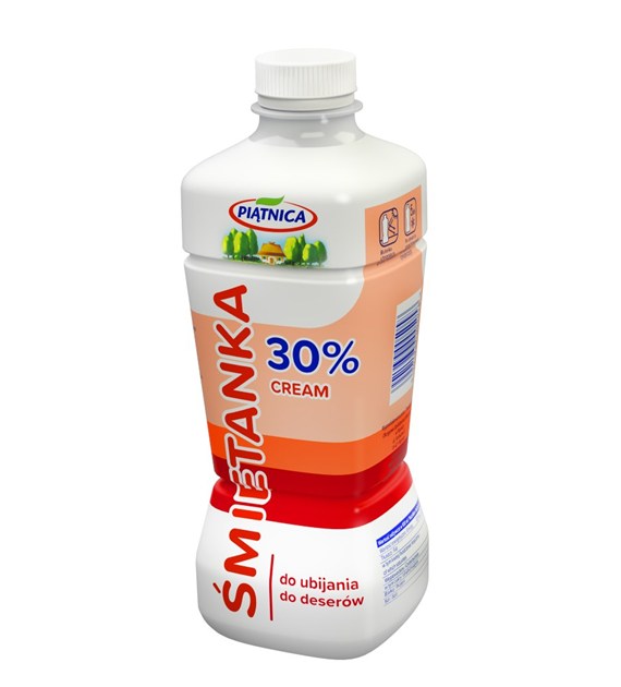 PIĄTNICA HORECA ŚMIETANKA UHT 30% 1L/6
