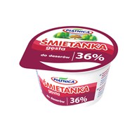 PIĄTNICA ŚMIETANKA 200g 36% (12)