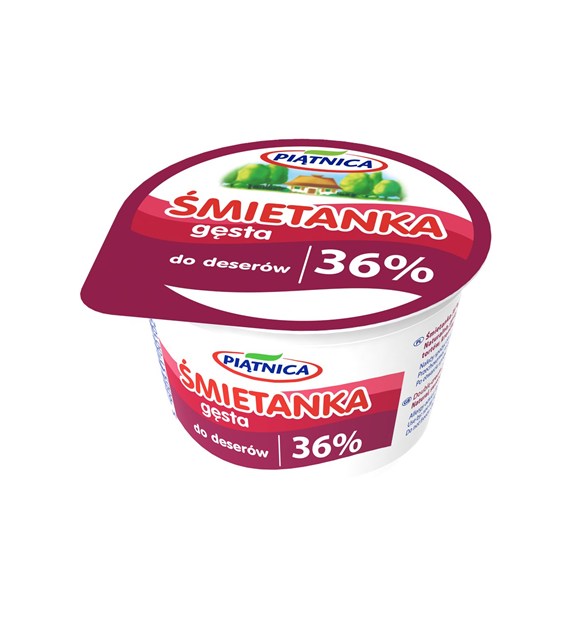 PIĄTNICA ŚMIETANKA 200g 36% (12)