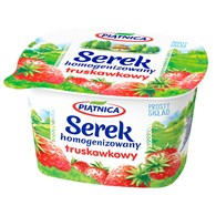 PIĄTNICA SEREK HOMO TRUSKAWKOWY 150g/12