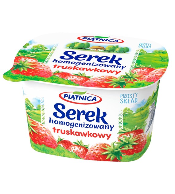 PIĄTNICA SEREK HOMO TRUSKAWKOWY 150g/12