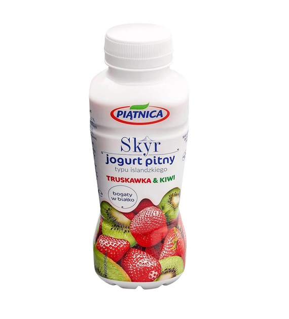 PIĄTNICA JOGURT 330ml SKYR PITNY TRUSKAW-KIWI (12)