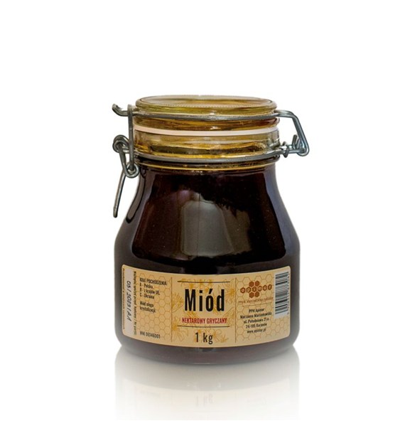 APIMAR MIÓD GRYCZANY 1kg/4 słoik