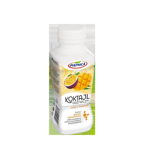 PIĄTNICA KOKTAJL MANGO/MARAKUJA/OWIES 250ml/12