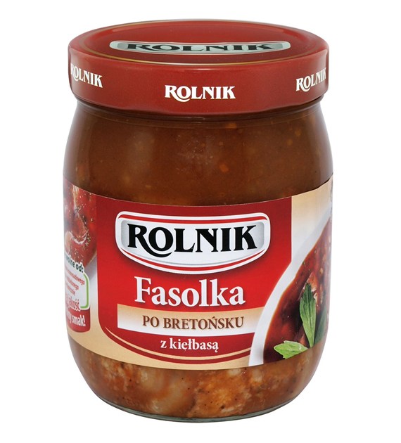 ROLNIK FASOLKA PO BRETOŃSKU Z KIEŁBASĄ 500g/6