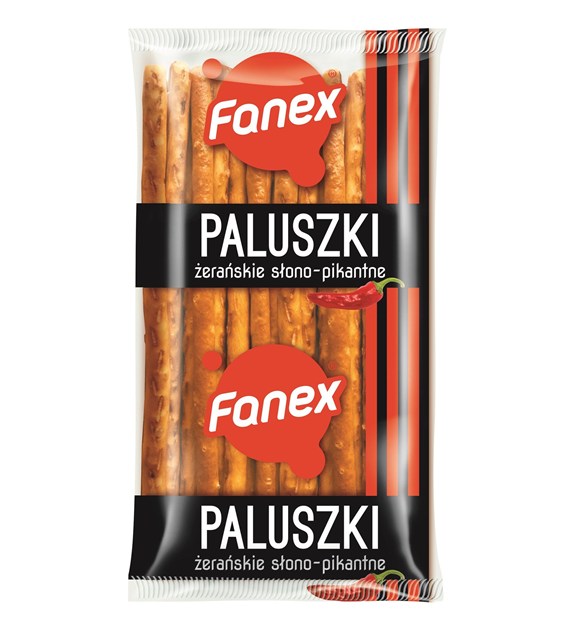 FANEX PALUSZKI SŁONO-PIKANTNE 100g/30