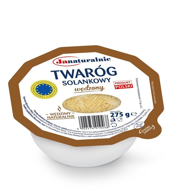 JANA TWARÓG SOLANKOWY WĘDZONY 275g/12