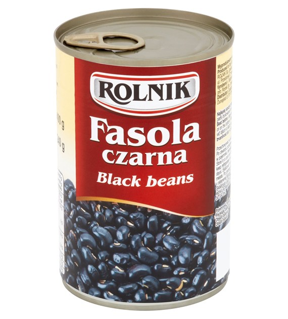 ROLNIK FASOLA CZARNA 400g/240g (12)
