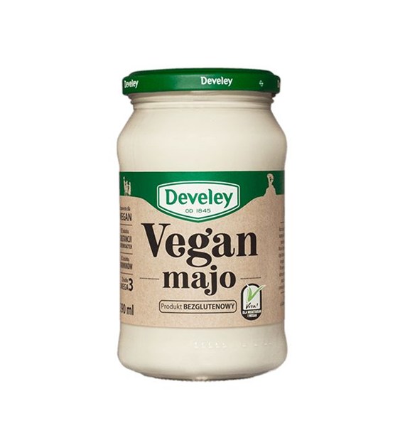 DEVELEY MAJONEZ WEGAŃSKI VEGAN MAJO 390ml/12