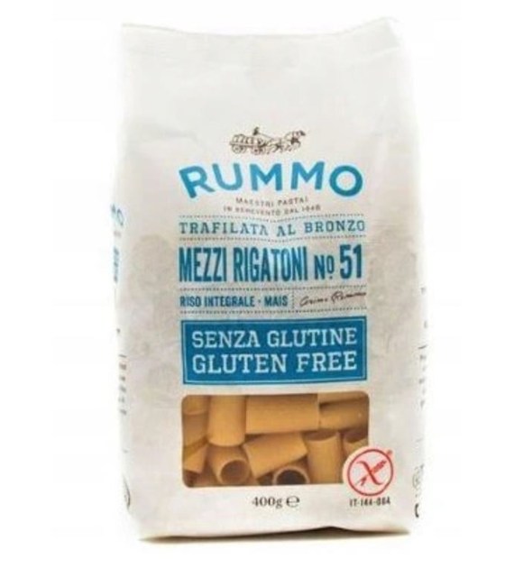 DEVELEY RUMMO MAKARON BEZGLUT 400g GRUB RURKA (12)