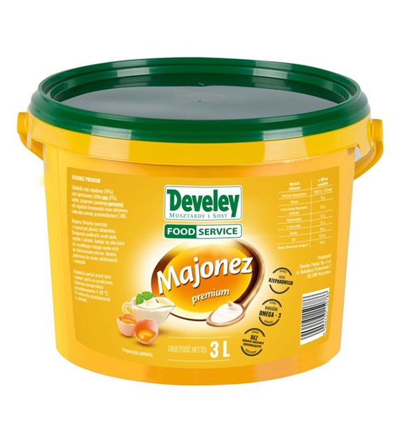 DEVELEY MAJONEZ PREMIUM 3L (2,81 kg)