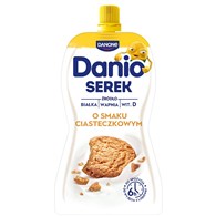 DANONE DANIO W SASZETCE 120g/16 CIASTECZKOWE