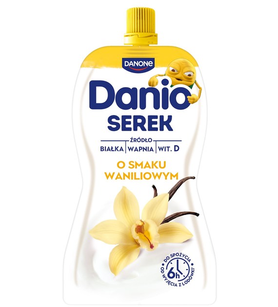 DANONE DANIO W SASZETCE 120g/16 WANILIA