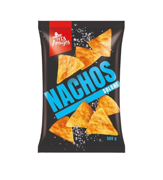 FANEX NACHOS TORTILLA CHIPS SOLONE 500g/12