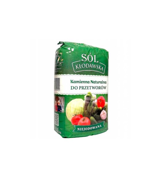 SÓL KAMIENNA NATURALNA DO PRZETW 1,1kg/10 KŁODAWA