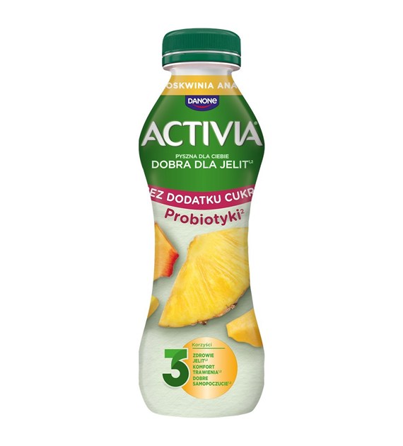 DANONE ACTIVIA DO PICIA 270g ANANAS-BRZOSK B/C (6)