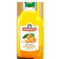 ANDROS SOK MANDARYNKA KLEMENTYNKA 100% 1,5L/6 (K)