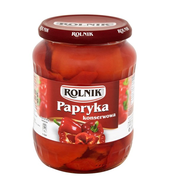 ROLNIK PAPRYKA ĆWIARTKI 650g/300g (6)