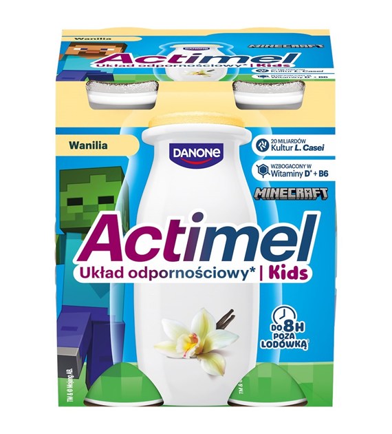 DANONE ACTIMEL 4x100g KIDS WANILIA (6)