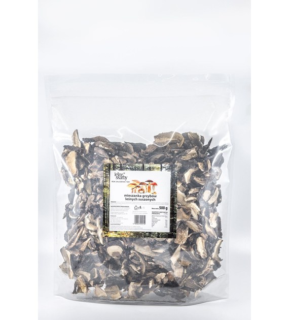 GRZYBY SUSZONE KROJONE MIESZANKA 500g/3 KASOL