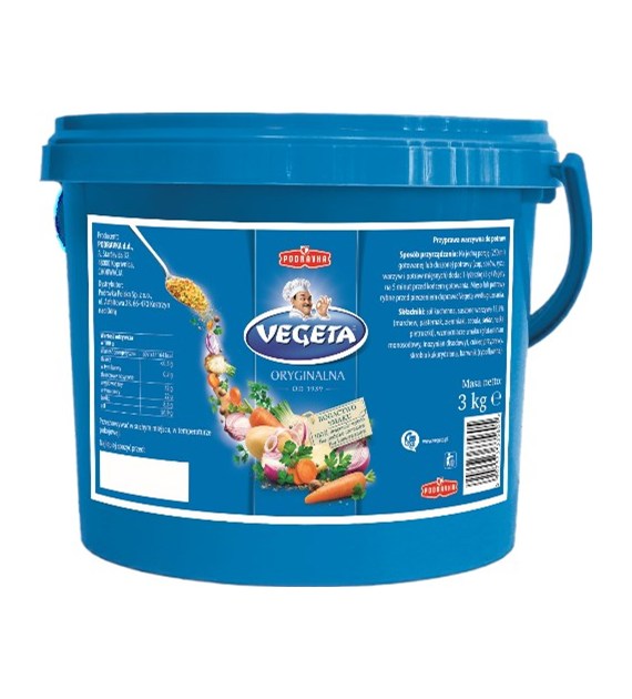 VEGETA ORYGINALNA 3kg wiaderko