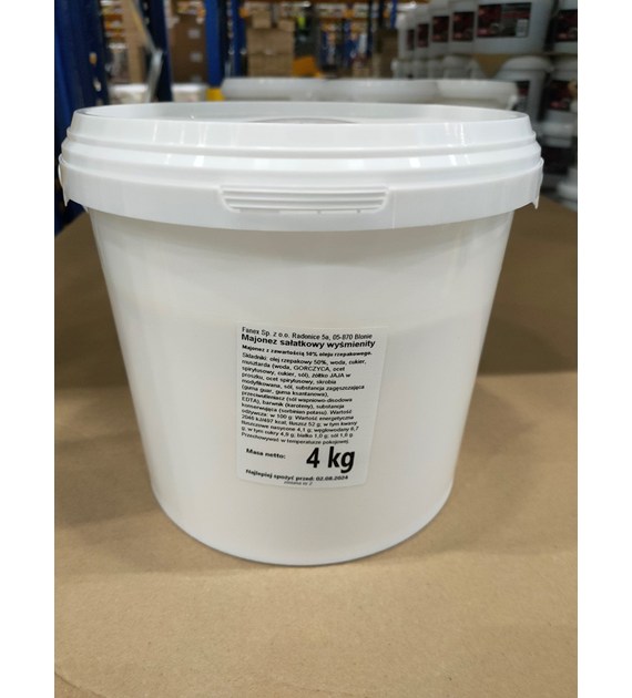 FANEX MAJONEZ 4kg SAŁATKOWY WYŚMIENITY