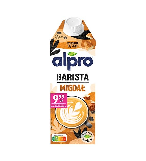 ALPRO NAPÓJ MIGDAŁOWY 750ml BARISTA (8)