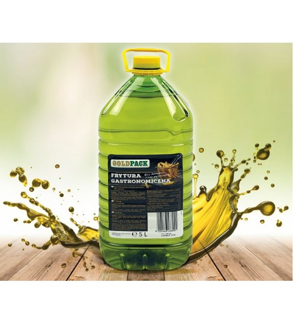 FRYTURA GASTRONOMICZNA BEZ OLEJ PALMOW GOLDPACK 5L