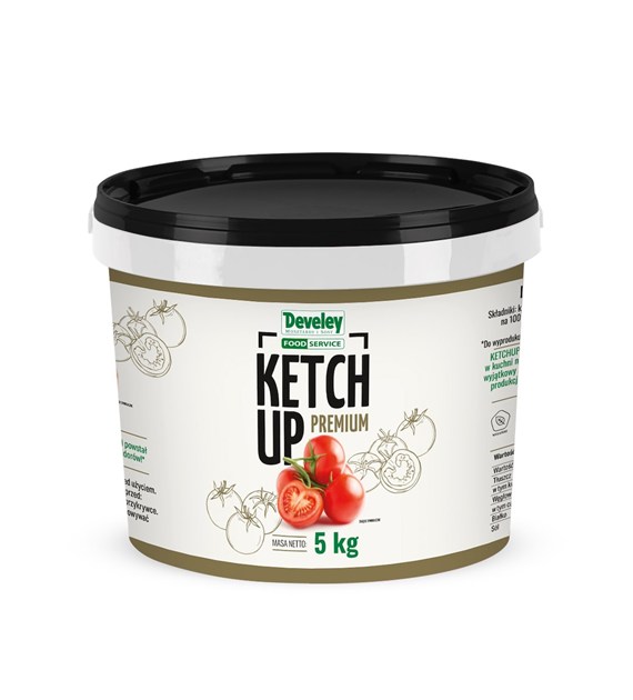 DEVELEY KETCHUP PREMIUM ŁAGODNY 5kg