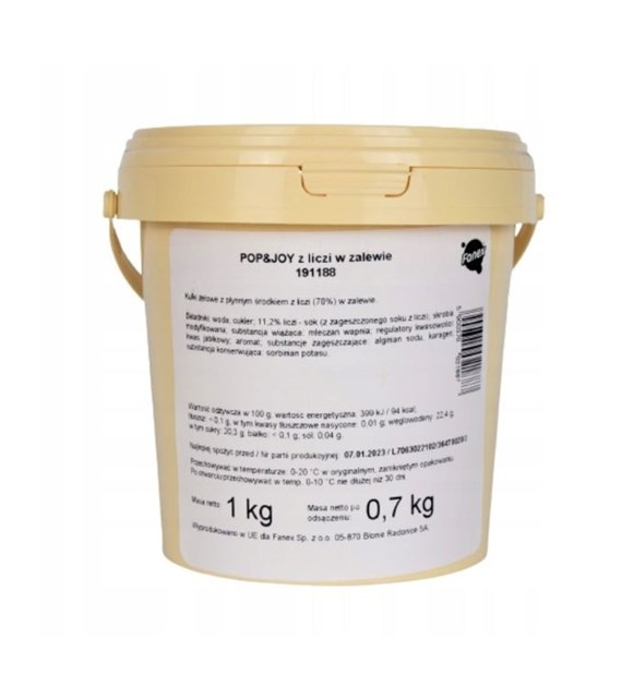 FANEX KULKI ŻELOWE LICZI FAN&JOY W ZALEWIE 1kg