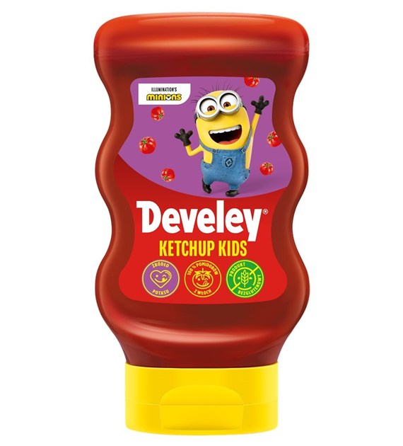 DEVELEY KETCHUP ŁAGODNY KIDS 250ml/12
