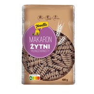 MP. MAKARON ŻYTNI PEŁNE ZIARNO 400g/12 świder