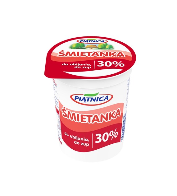 PIĄTNICA ŚMIETANKA 400g 30% (12)
