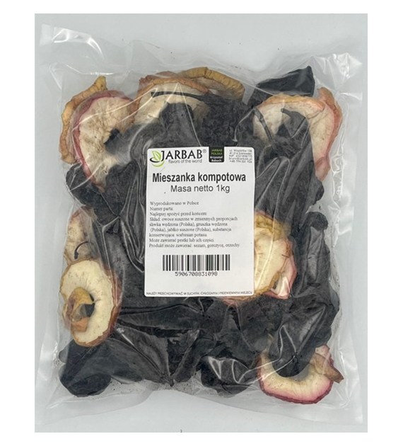 JARBAB SUSZ WIGIL. M. KOMP 1kg/10(śli.grusz.jabł.)