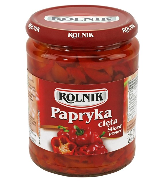 ROLNIK PAPRYKA CIĘTA 510g/220g słój (6)