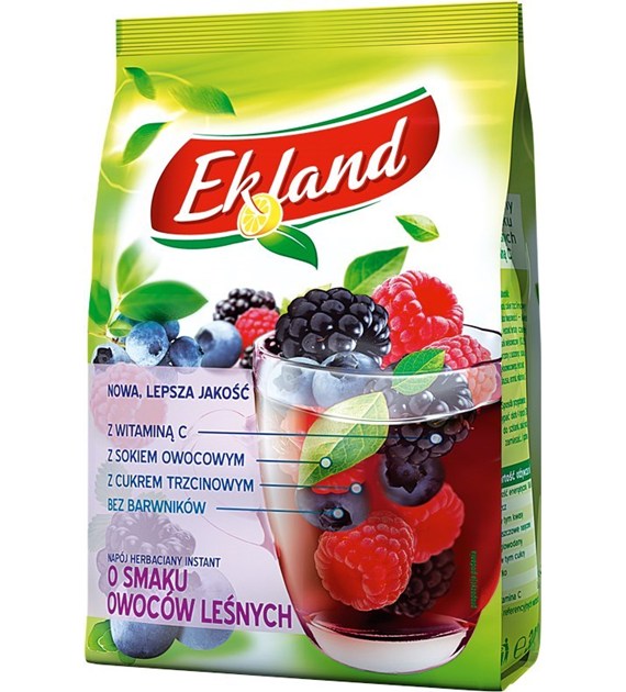 EKLAND NAPÓJ HERBACIANY OWOCE LEŚNE 300g/12